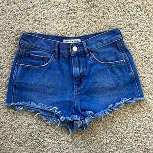 Pacsun high waisted denim shorts